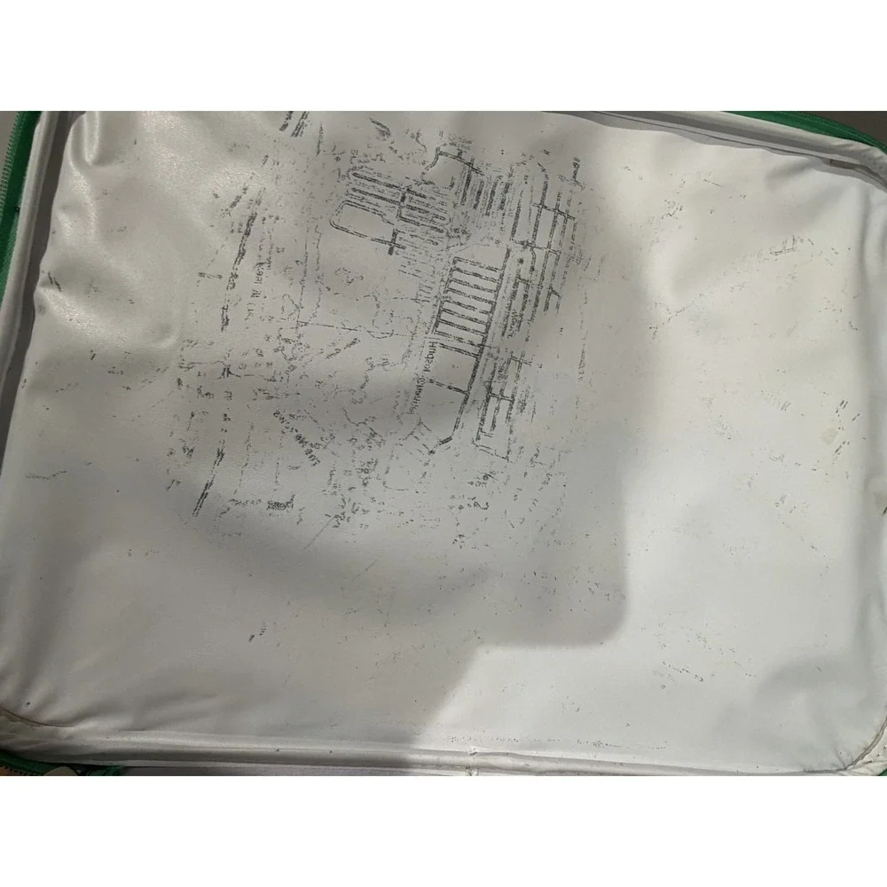 Vintage Disney Store Winnie the Pooh & Piglet Rolling Suitcase Luggage Carry On